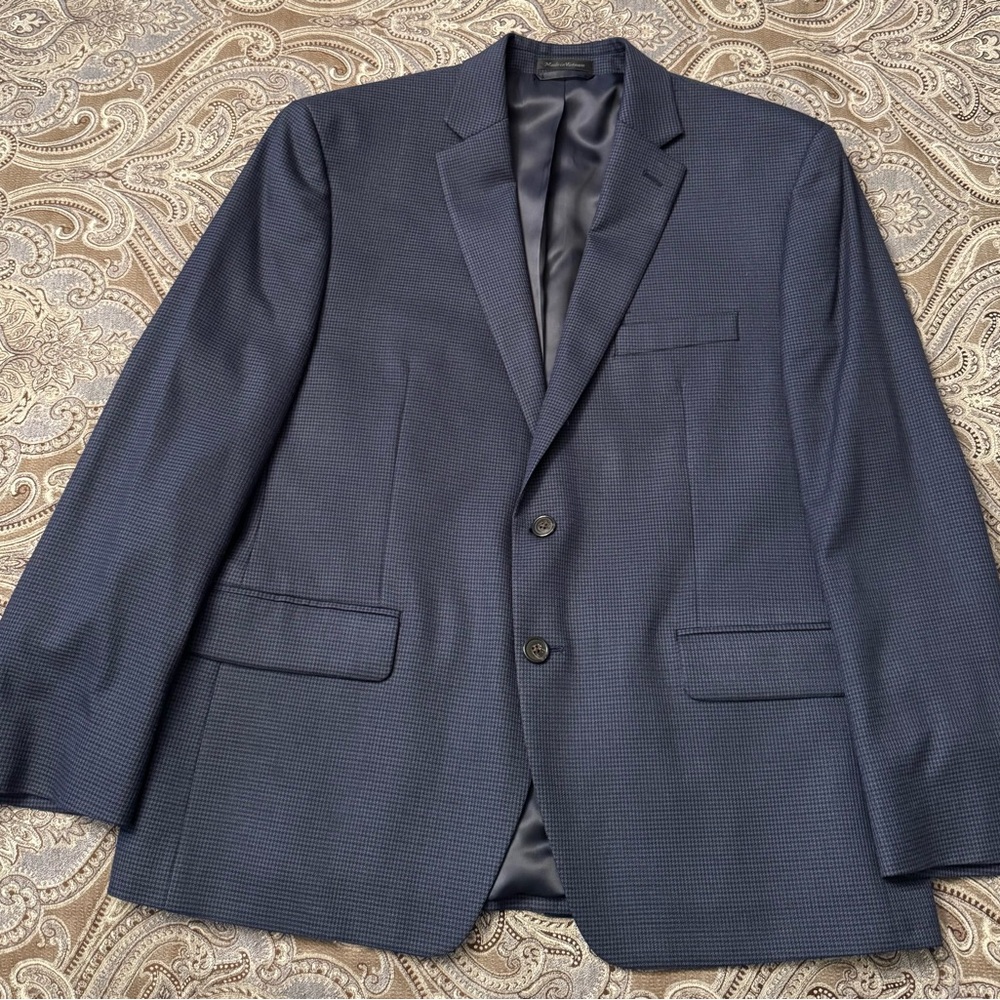 Lauren by Ralph Lauren Men's Classic Navy Blazer
